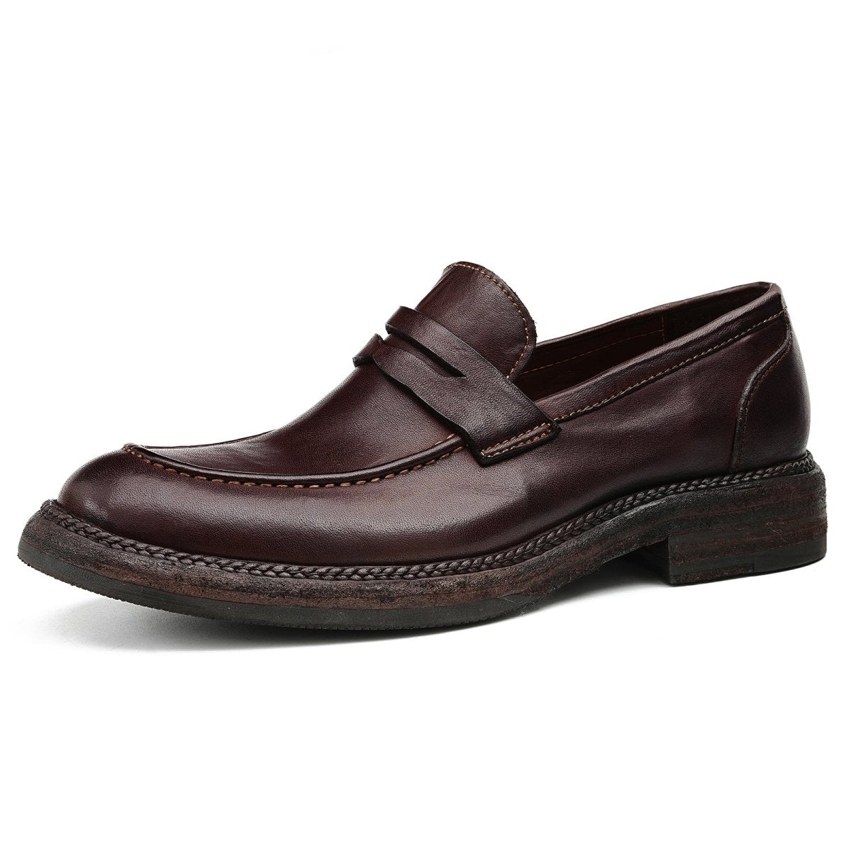 Men’s Cowhide Goodyear Formal Loafers - 0cm
