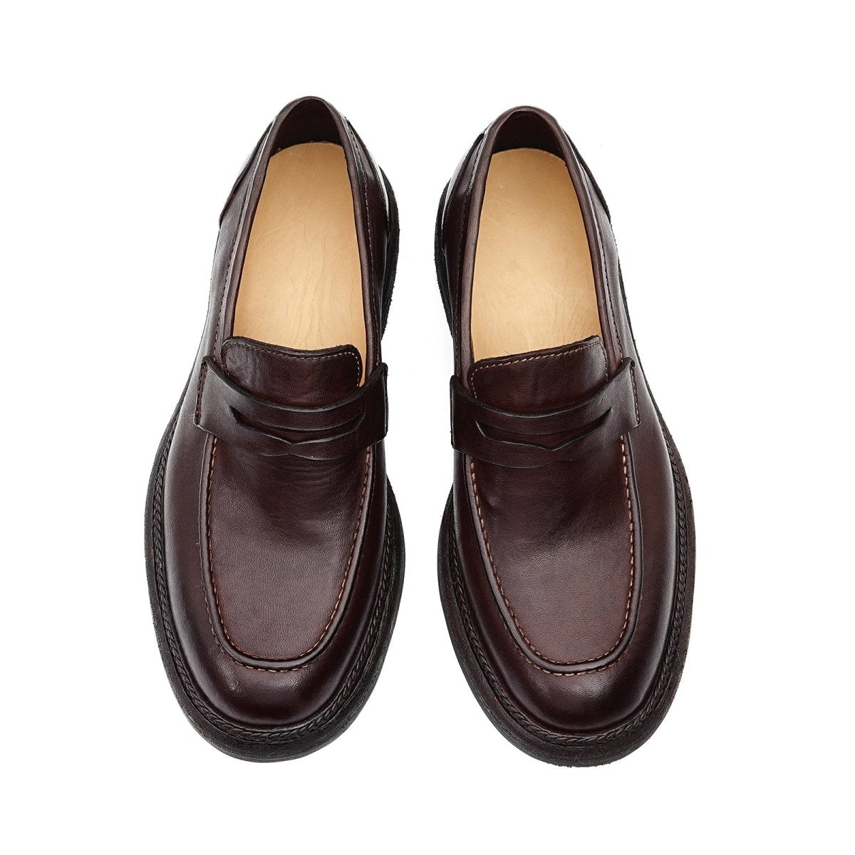 Men’s Cowhide Goodyear Formal Loafers - 0cm