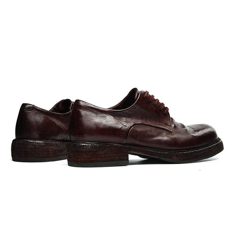 Men’s Heritage Calfskin Lace Up Derby Shoes - 0cm