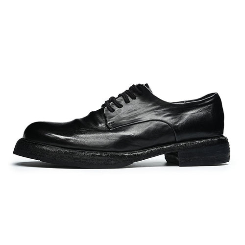 Men’s Heritage Calfskin Lace Up Derby Shoes - 0cm