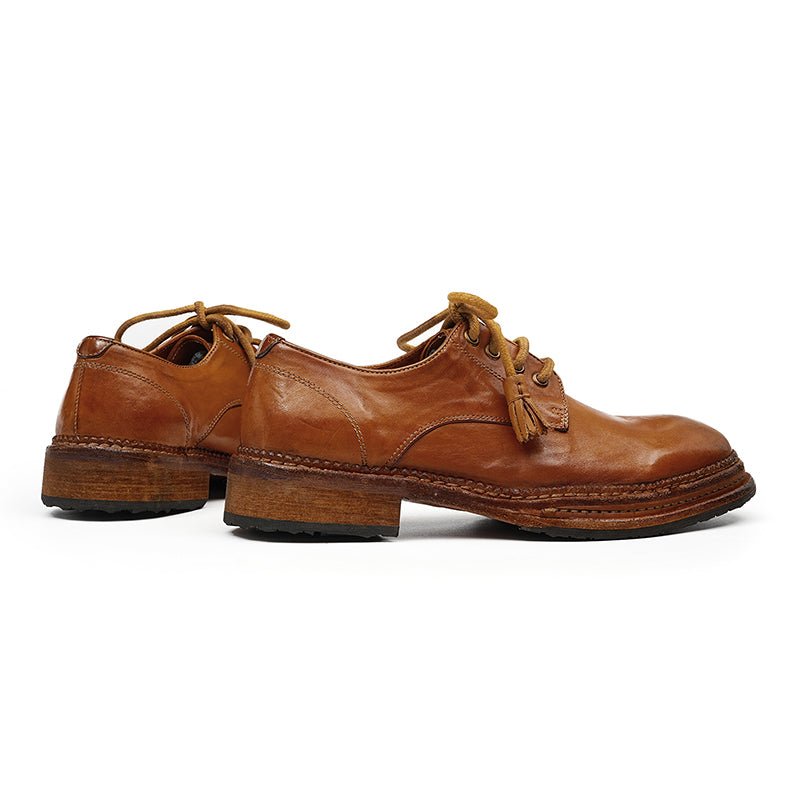 Men’s Heritage Derby Shoes with Handcrafted Detailing - 0cm