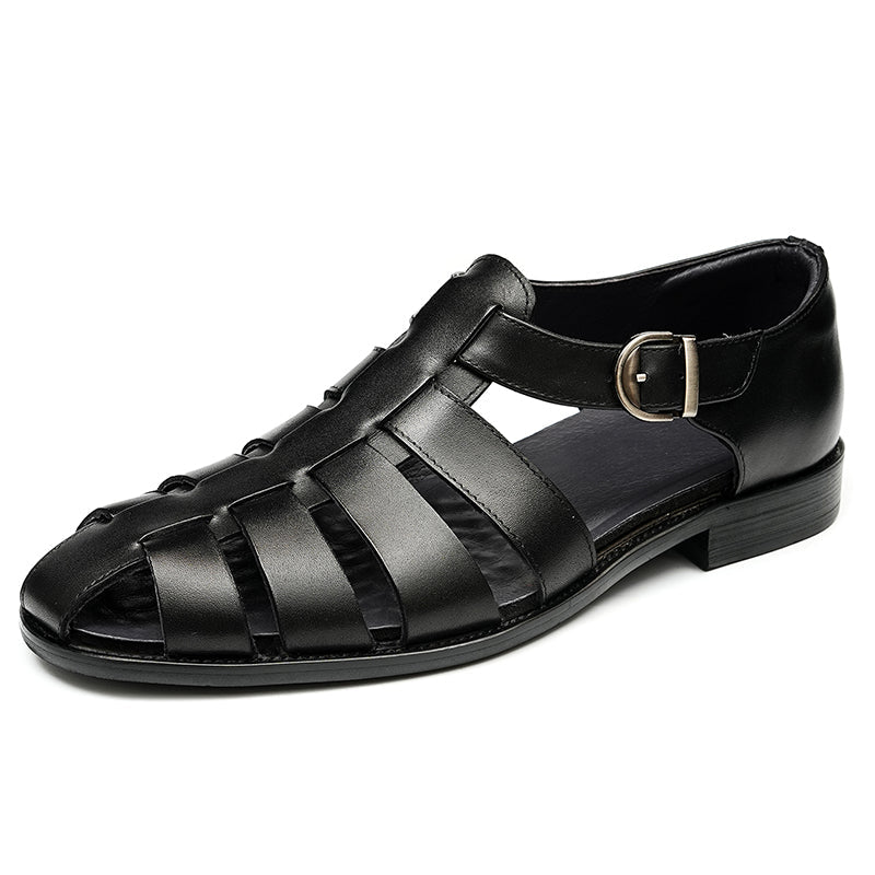 Men’s Leather Harbor Fisherman Sandals - 0cm