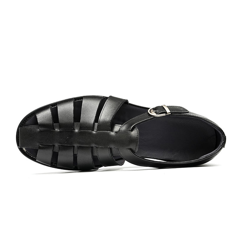 Men’s Leather Harbor Fisherman Sandals - 0cm