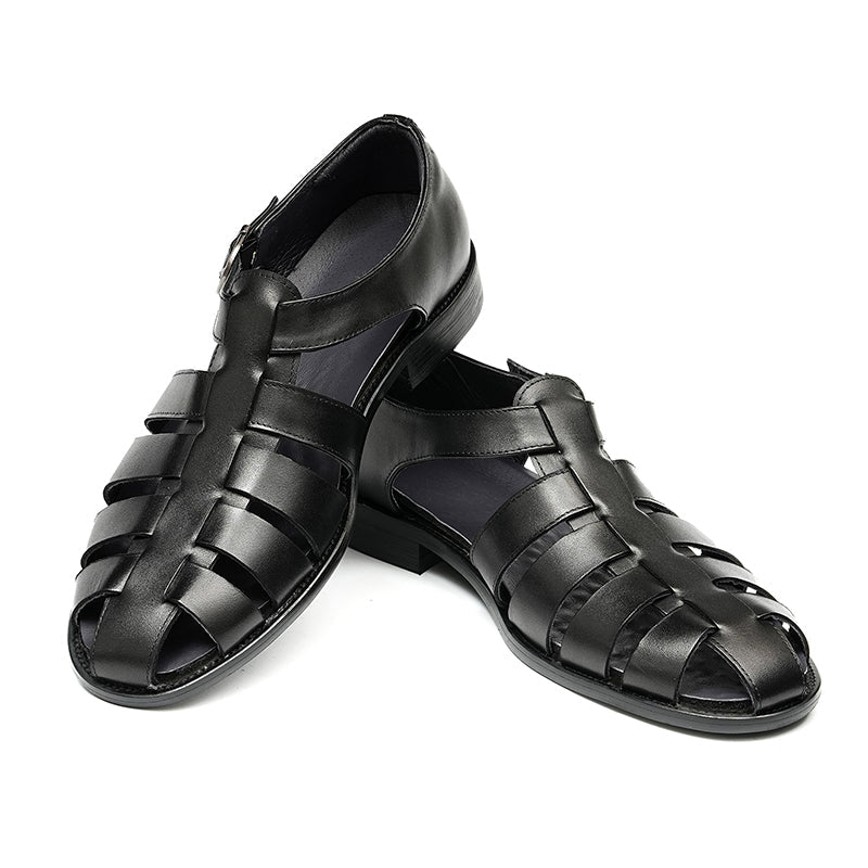 Men’s Leather Harbor Fisherman Sandals - 0cm