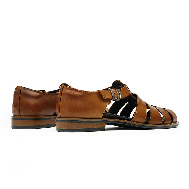 Men’s Leather Harbor Fisherman Sandals