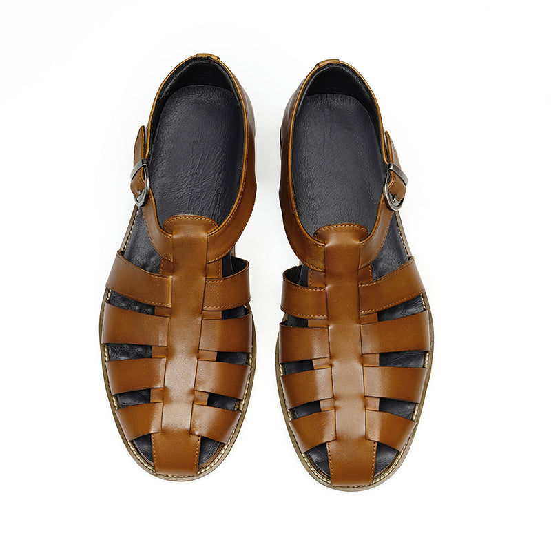 Men’s Leather Harbor Fisherman Sandals