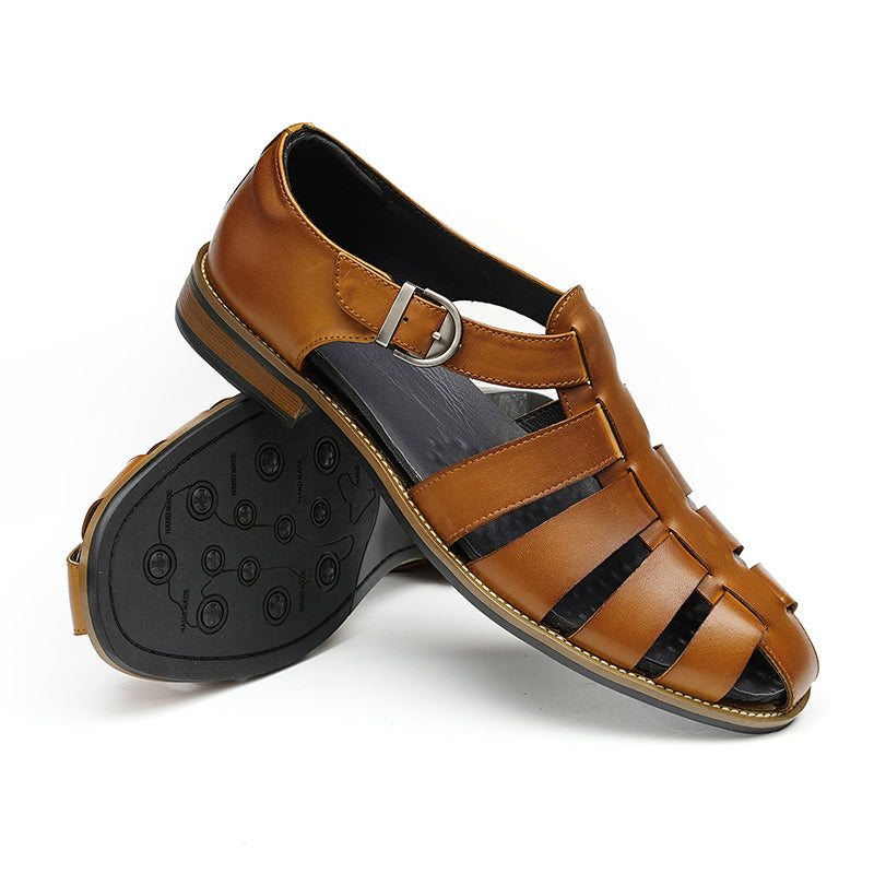 Men’s Leather Harbor Fisherman Sandals