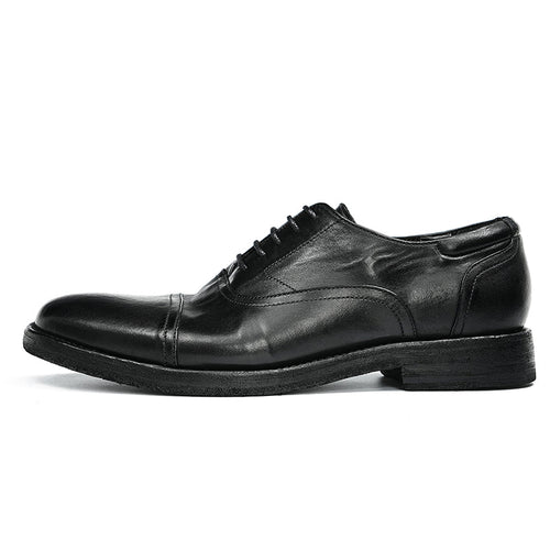 Men’s Legacy Handmade Cowhide Oxford Lace Up Shoes - 0cm