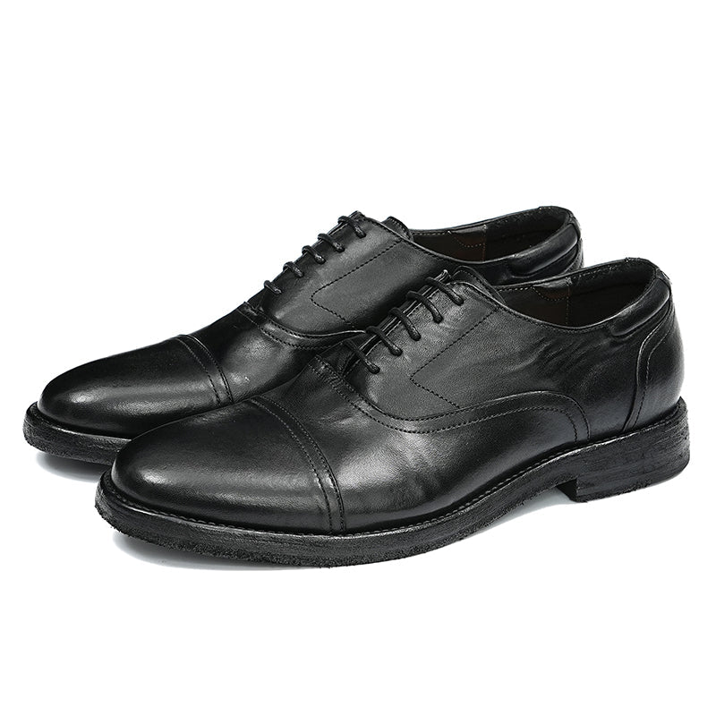Men’s Legacy Handmade Cowhide Oxford Lace Up Shoes - 0cm