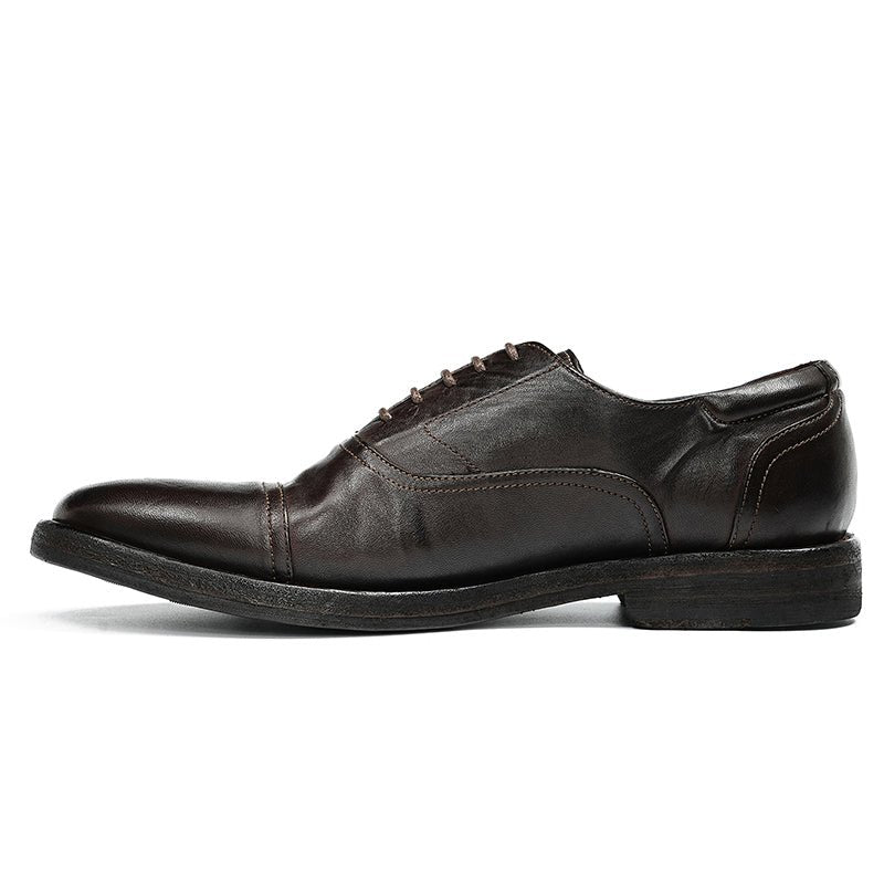 Men’s Legacy Handmade Cowhide Oxford Lace Up Shoes - 0cm