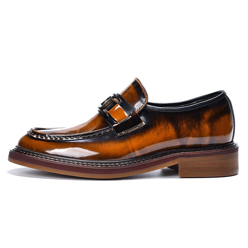 mens - premium - business - glossy - leather - loafers_all_brown_1.JPG