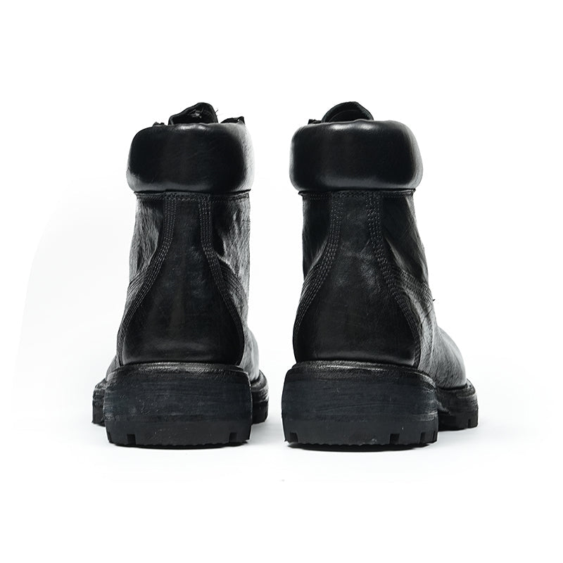 Men’s Rugged Outdoor Combat Boots with Heavy - Duty Traction Sole - 0cm