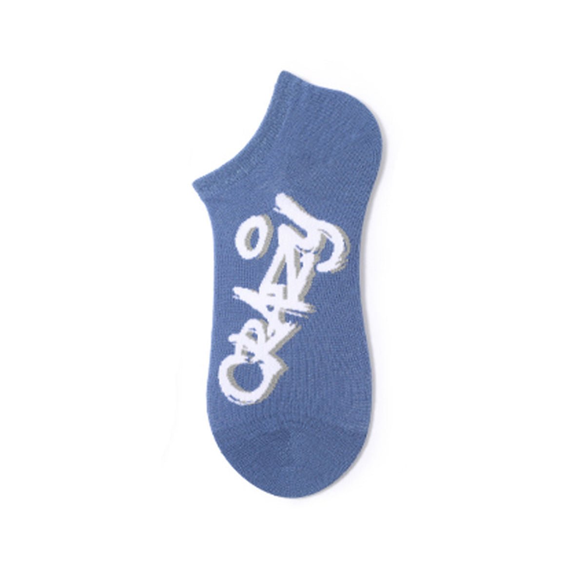 Urban Graffiti Graphic Ankle Socks – Men's 5 - Pair Street Art Summer Set
