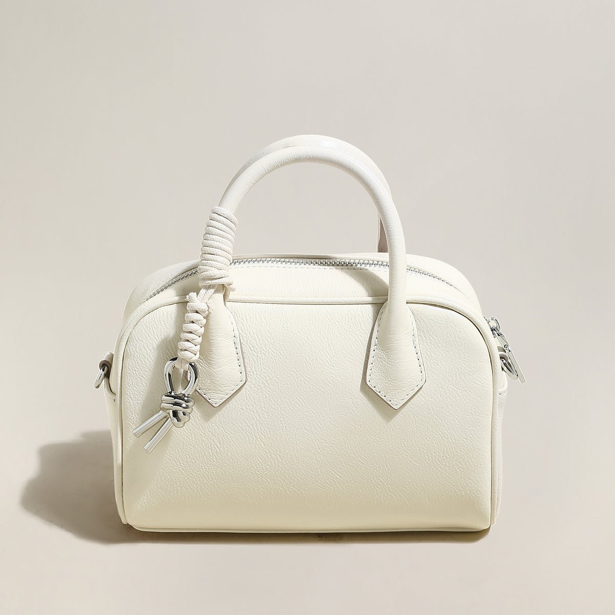 Meredith Leather Boston Top Handle Bag - 0cm