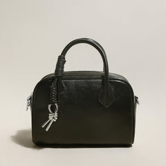 Meredith Leather Boston Top Handle Bag