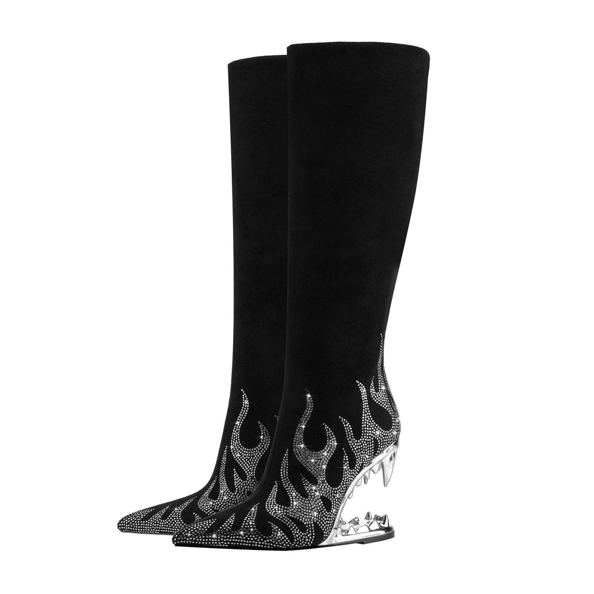 metallic - flames - bite - heel - black - knee - high - boots_all_silver_3.jpg