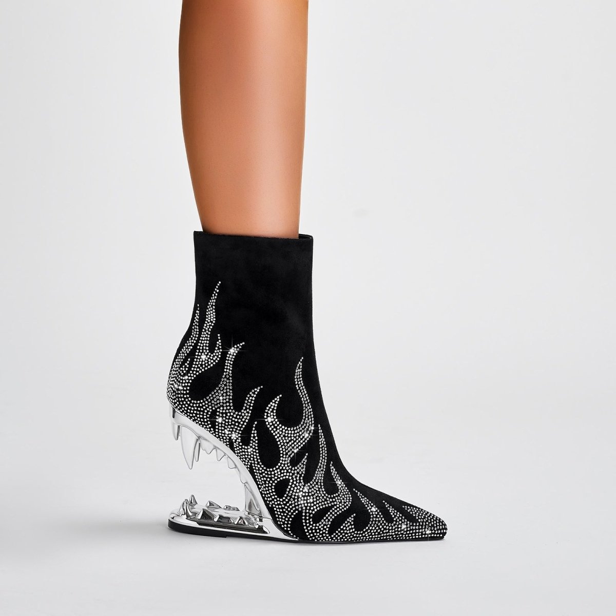 metallic - flaming - down - bite - heel - black - ankle - boots_all_silver_9.jpg