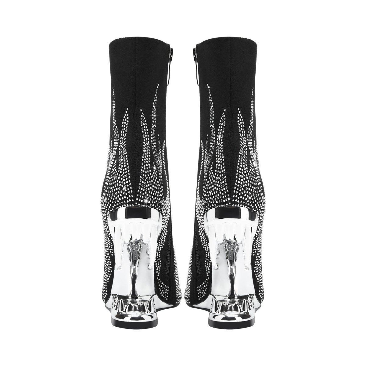 metallic - flaming - down - bite - heel - black - ankle - boots_all_silver_4.jpg