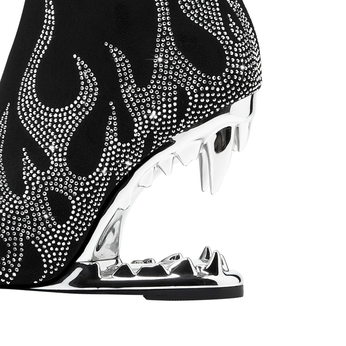 metallic - flaming - down - bite - heel - black - ankle - boots_all_silver_6.jpg