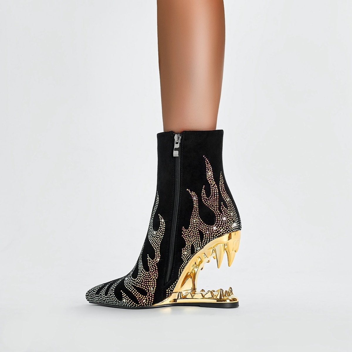 metallic - flaming - down - bite - heel - black - ankle - boots_all_gold_8.jpg