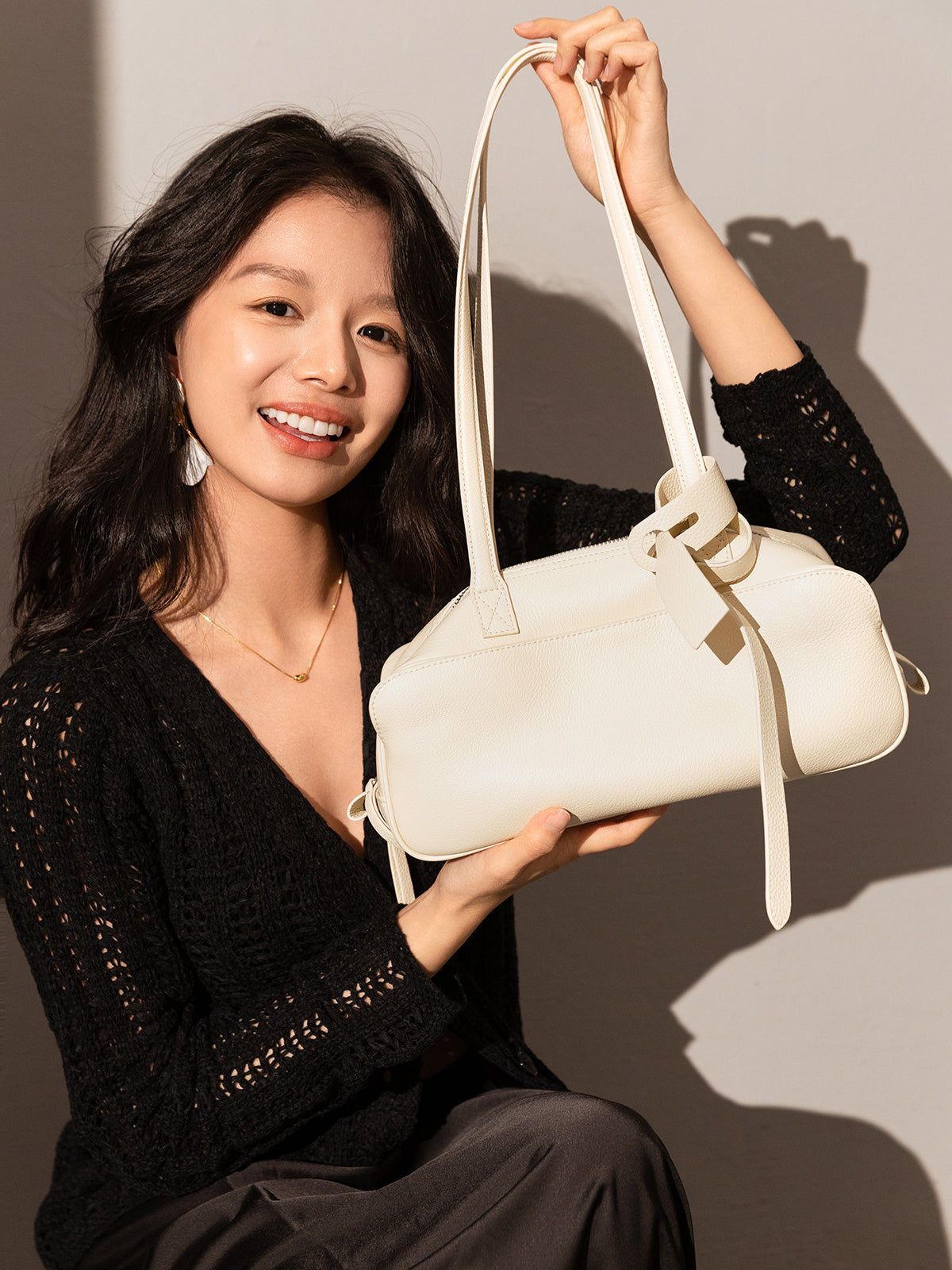 Mini Rectangular Knot Strap Shoulder Bag