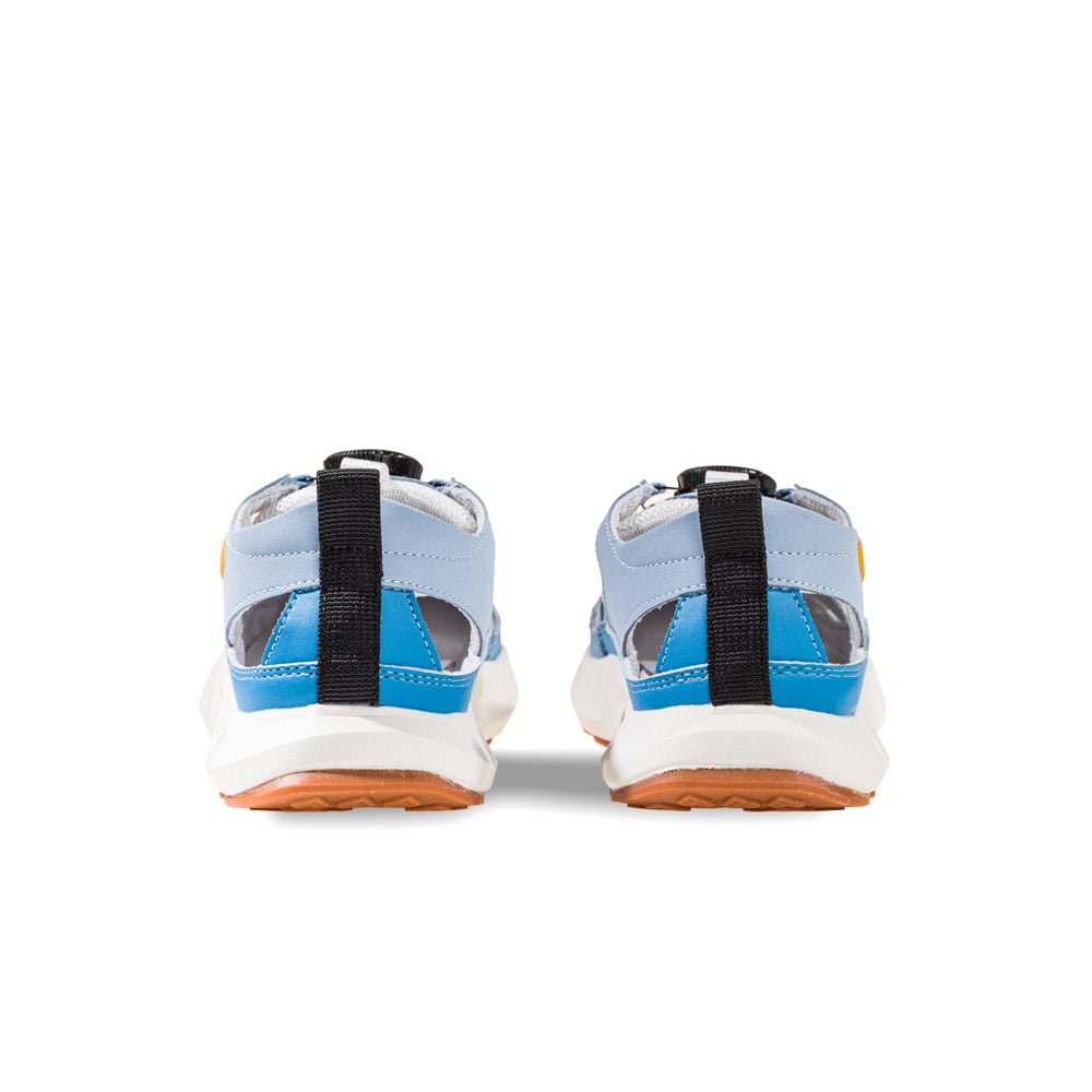 mini sporty non slip breathable soft sole walking shoes all blue 3