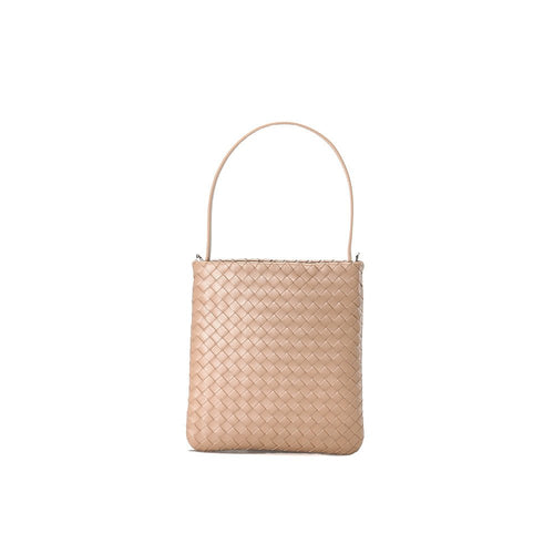 Mini Woven Lattice Tote Bag - 0cm