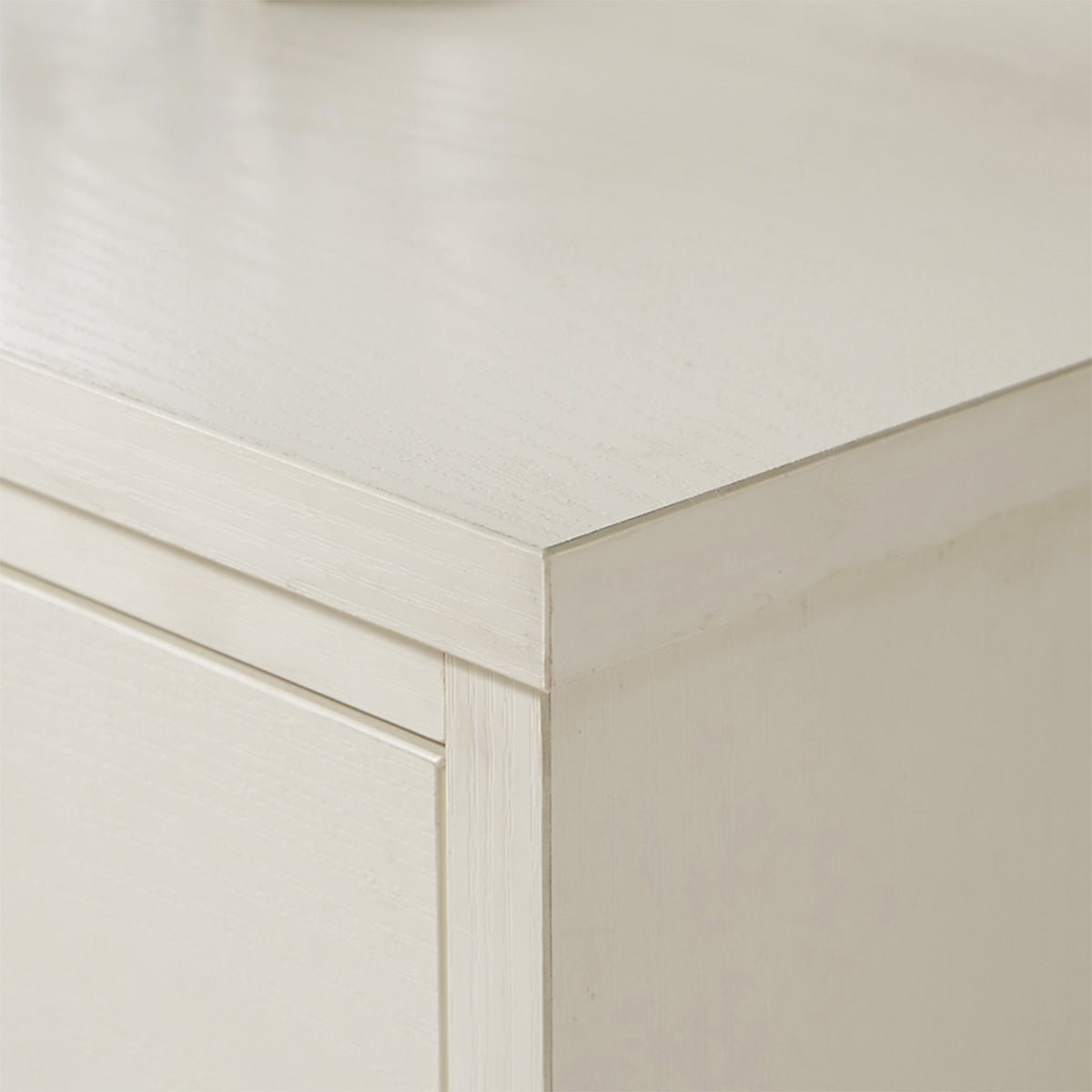 Minimalist Cream 7 Drawer Storage Cabinet - 0cm