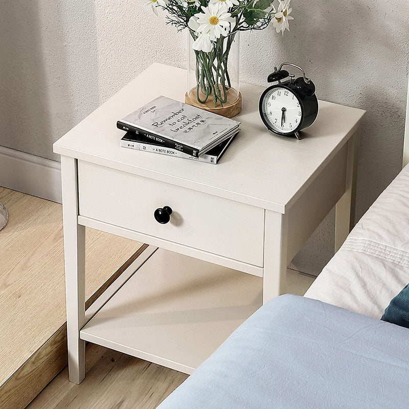 minimalist cream storage bedside table all 4