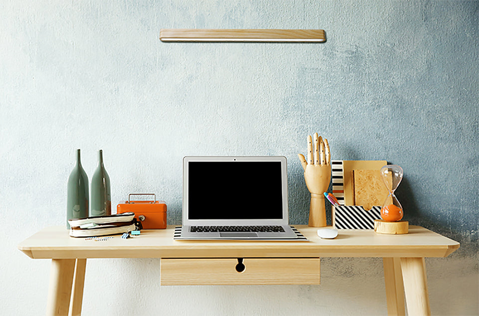 minimalist linear wall sconce lamp natural 5