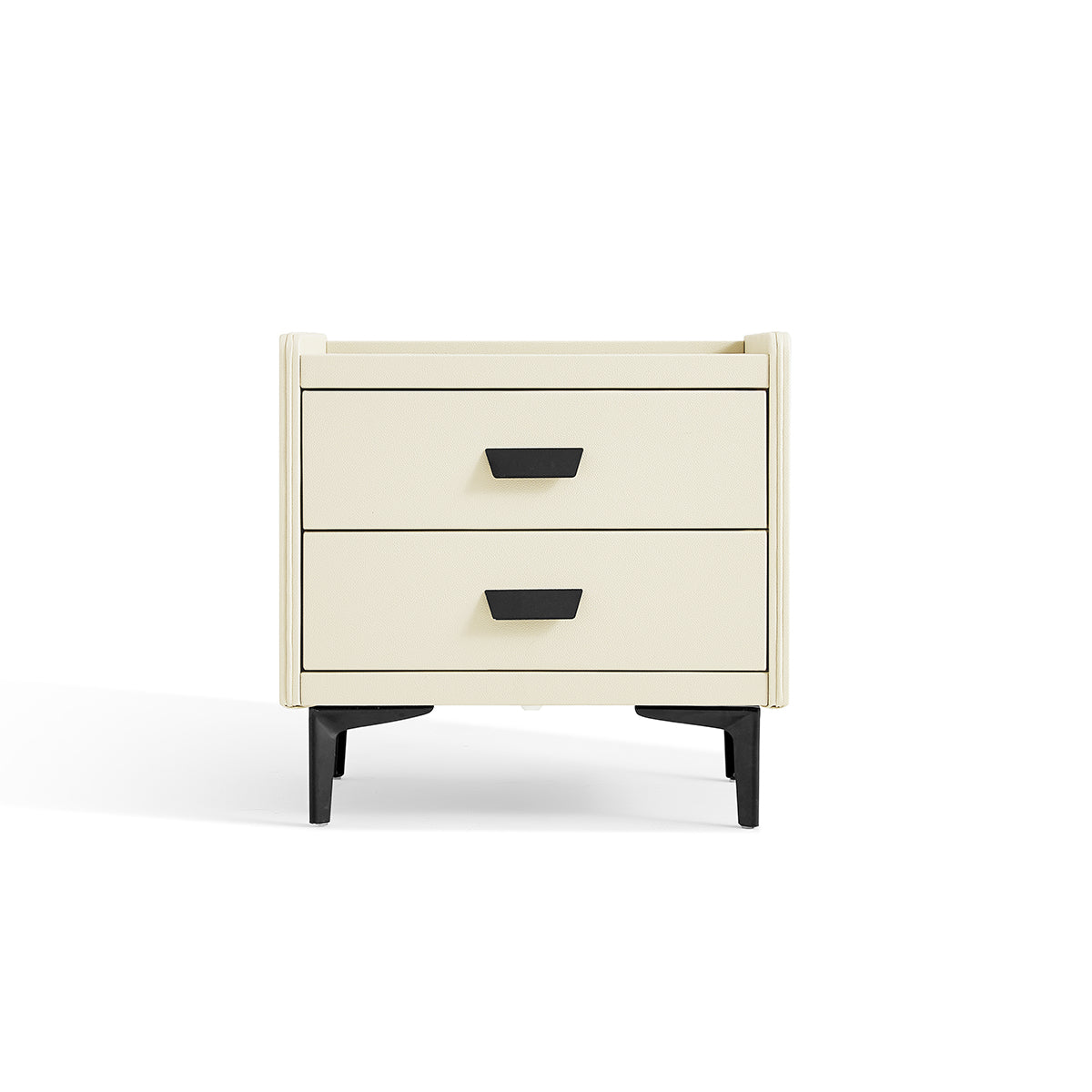 minimalist modern luxurious bedside table cream 2