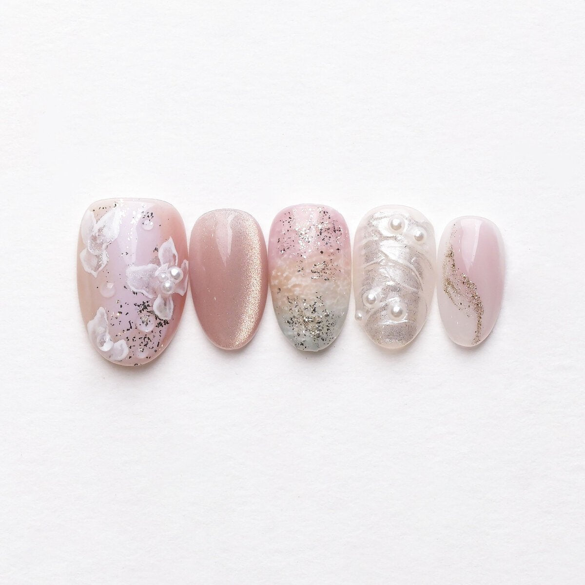 Misty Garden 3D Press-On Nails
