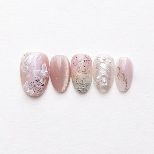 Misty Garden 3D Press-On Nails
