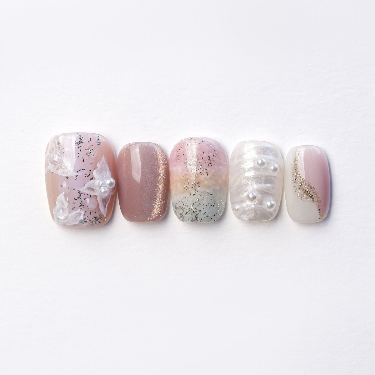 Misty Garden 3D Press-On Nails