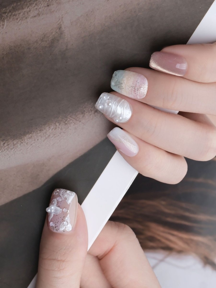Misty Garden 3D Press-On Nails