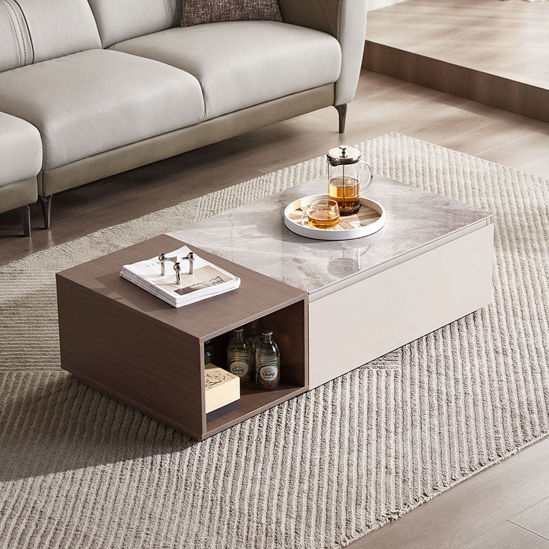 modern grey coffee table side table set all 1