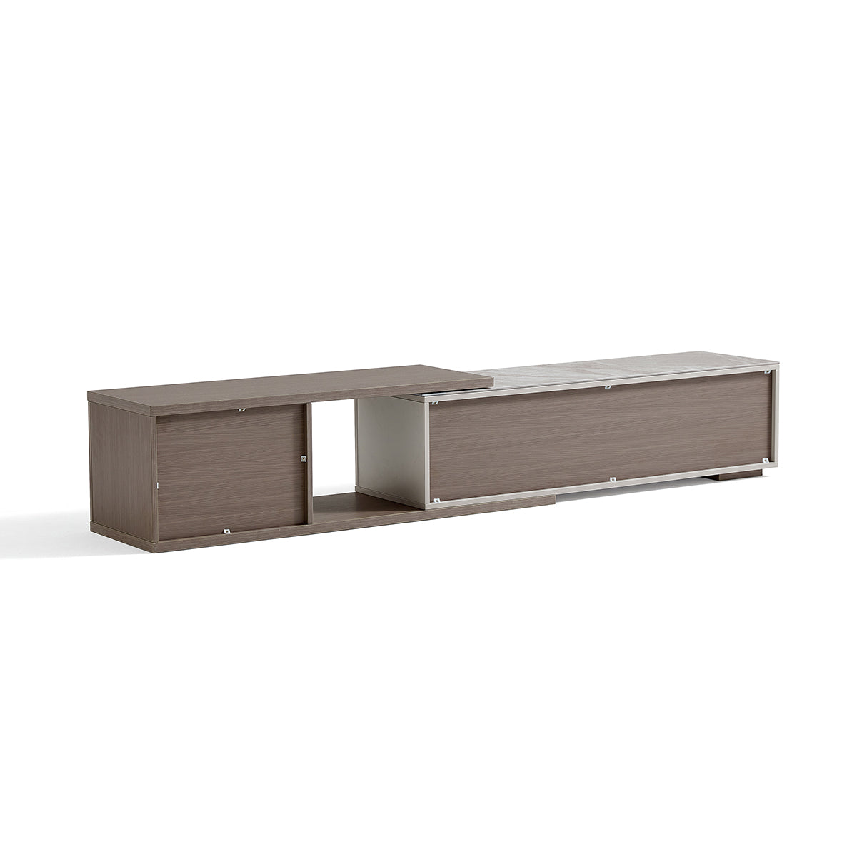 modern grey extendable entertainment unit tv console all 11