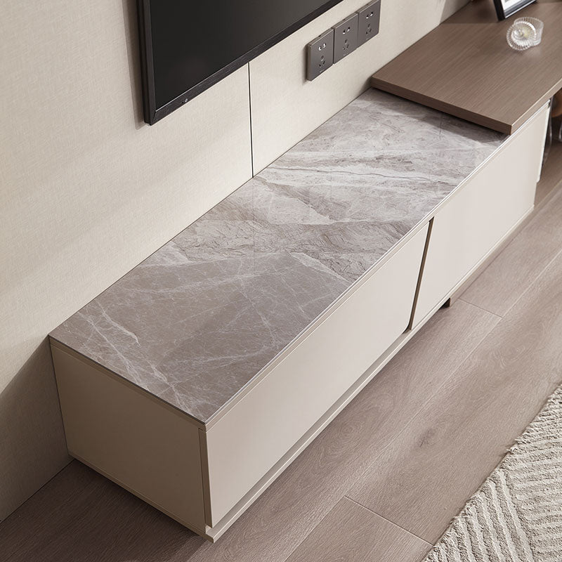 modern grey extendable entertainment unit tv console all 4