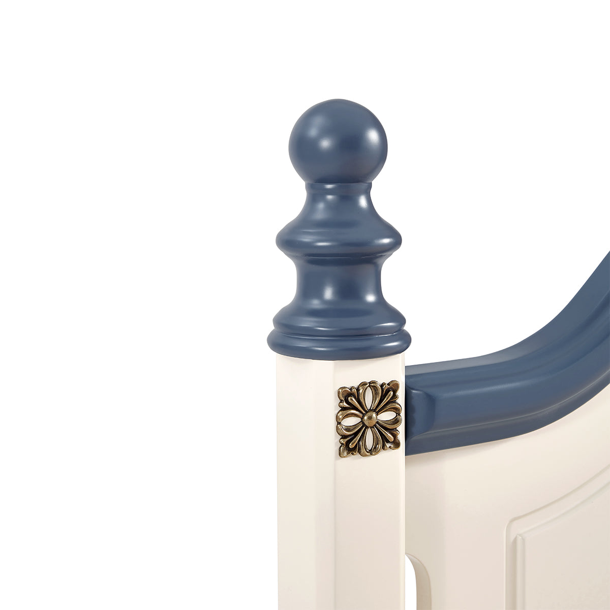 modern minimalist navy boy bed with mattress all navy 11