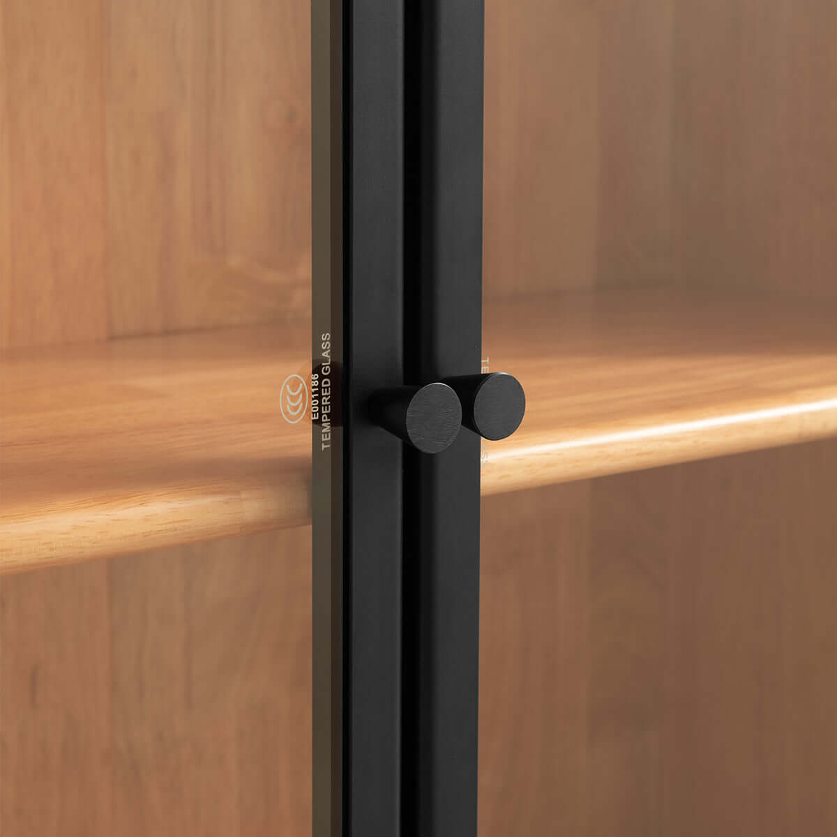 Modern Solid Wood Bookcase - 0cm