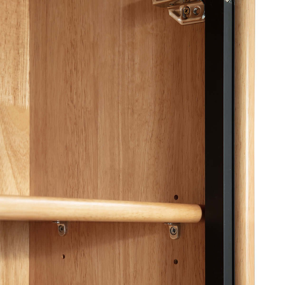 Modern Solid Wood Bookcase - 0cm