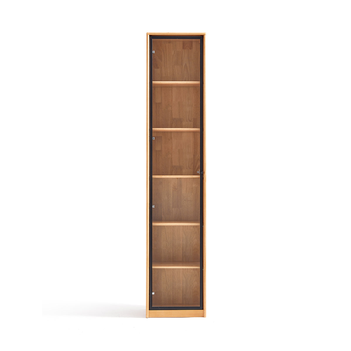 modern solid wood bookcase 0.4m natural 4