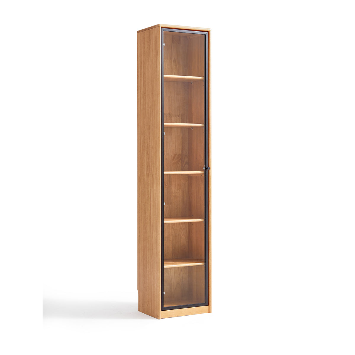modern solid wood bookcase 0.4m natural 5