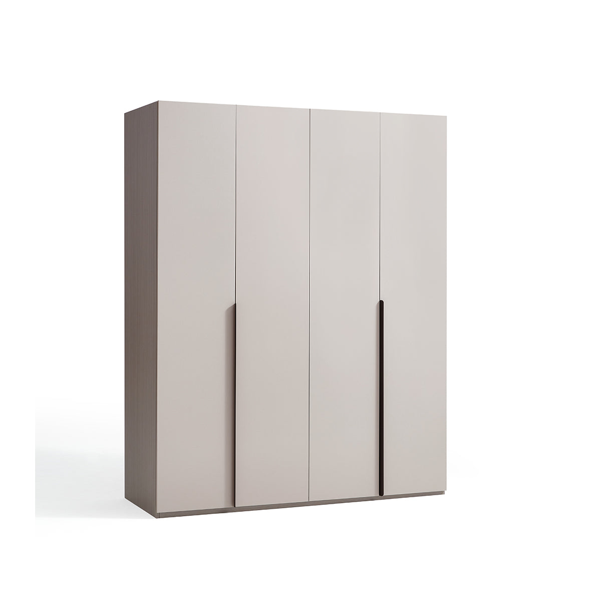 moe grey 4 door wardrobe standard grey 5