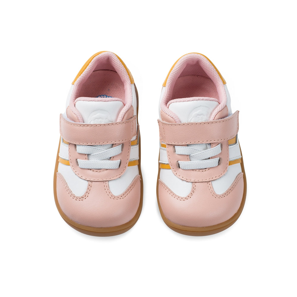 momo soft sole pre walker baby girl sneakers all pink 5