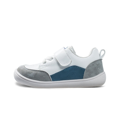 moms touch soft sole non slip pre walker baby sneakers all blue 1