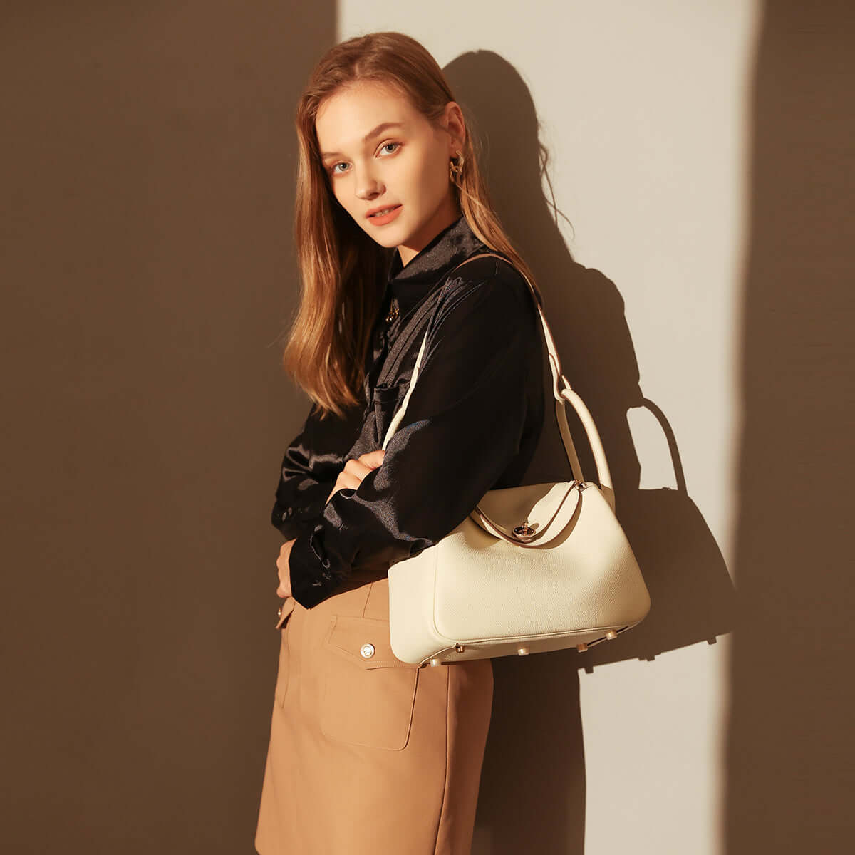 monte convertible shoulder bag all ivory 3