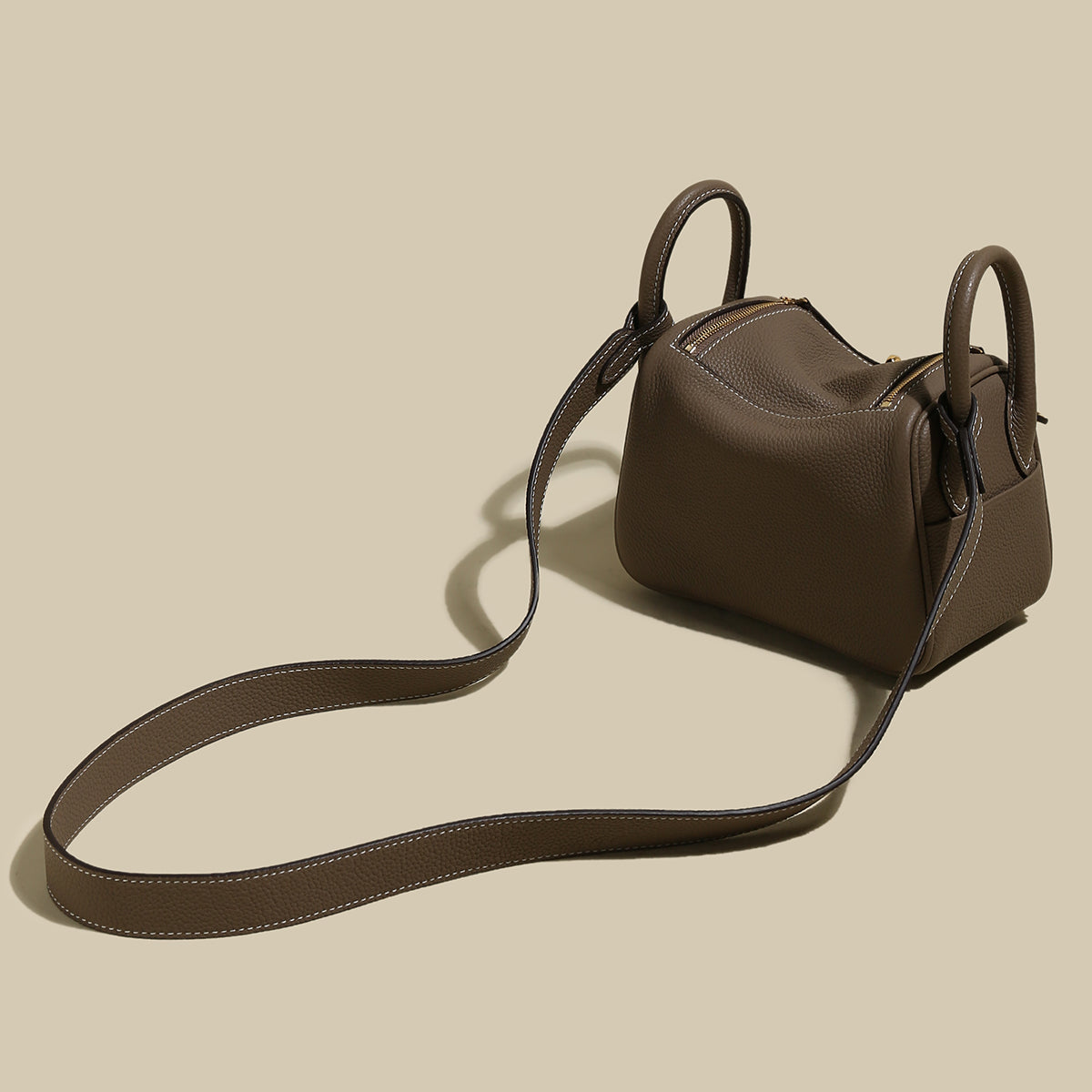 monte convertible shoulder bag all taupe 5