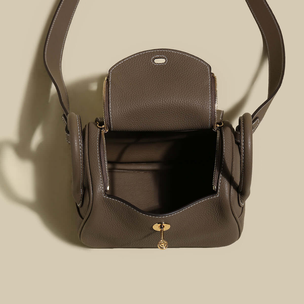 monte convertible shoulder bag all taupe 6