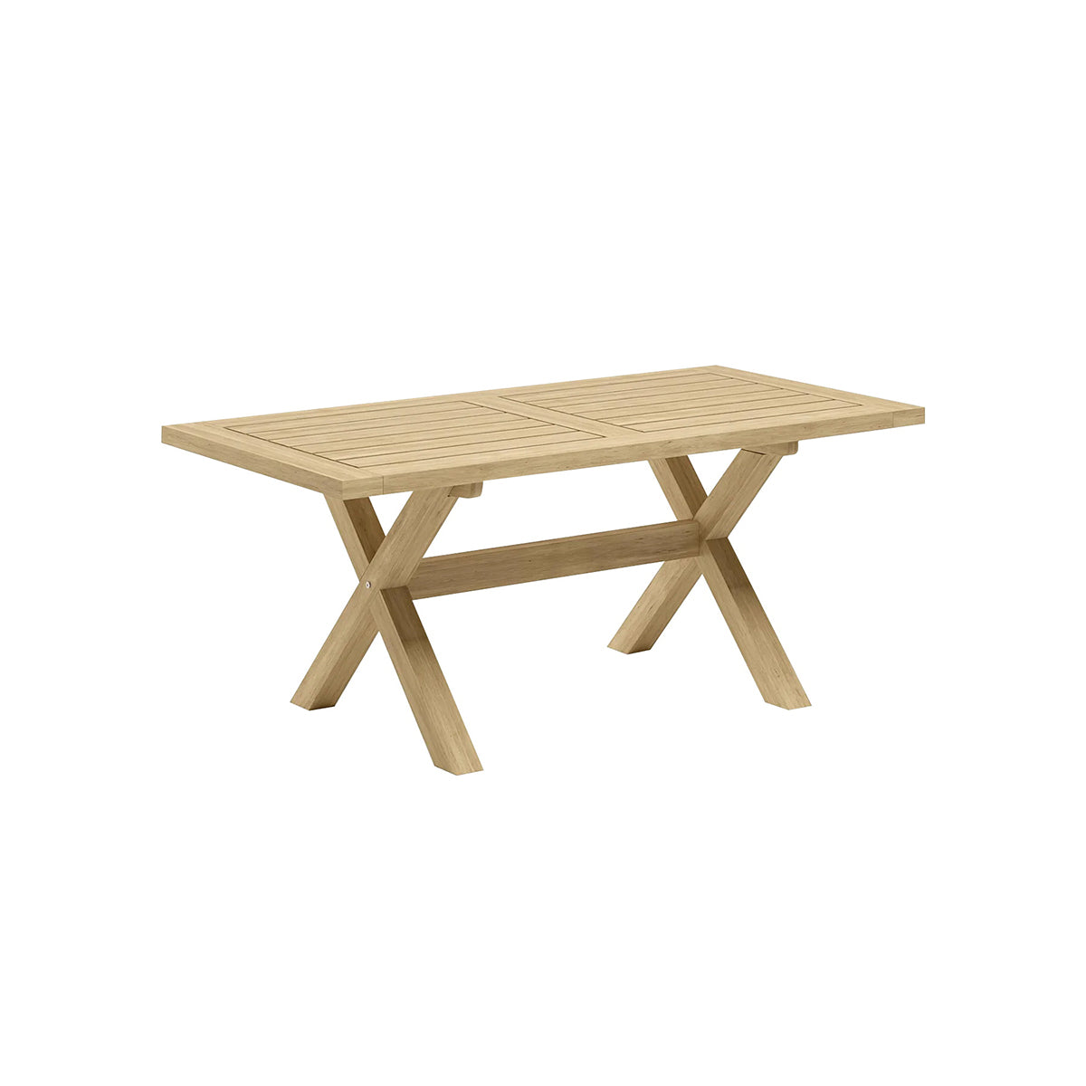 monte crossleg long table 1.6m sand 2